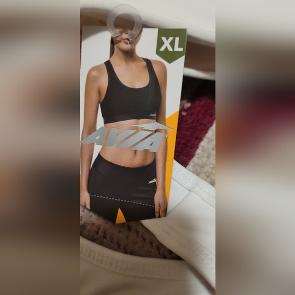 Avia Classic White Sports Bra - Picture 5 of 5